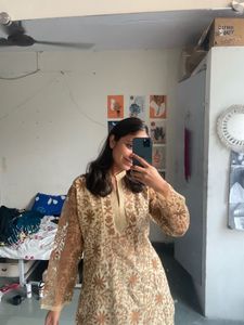 Elegant Embroidered Kurta