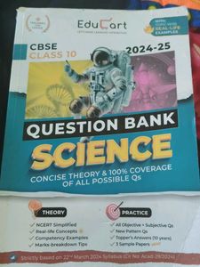 Educart Science Question Bank
