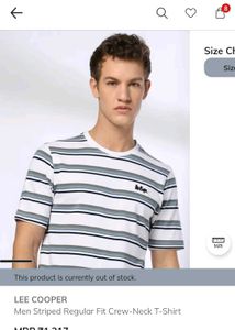 Striped Lee Cooper T-Shirt