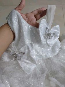 White Baby Frock