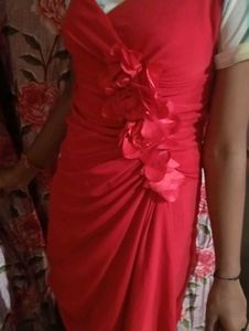 Red Party Dress Small Size