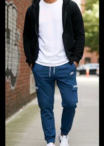 Nike Blue Cargo Joggers