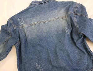 Denim Jacket with Smiley
