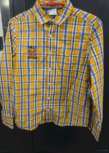 Boys Plaid Button Down Shirt