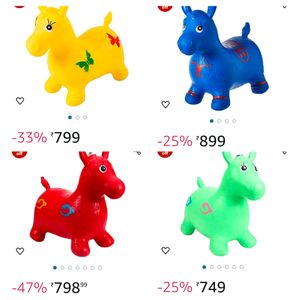 Bouncing Animal Hopper For 2 To 5 Year Kids