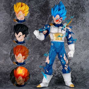 DBZVegeta with 4Interchangable Heads Action Figure