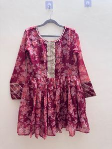 Inddus Floral Sharara Suit