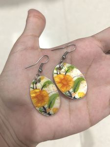 Floral Drop Earrings