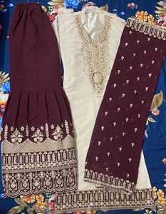 Sharara Suit With Dupatta