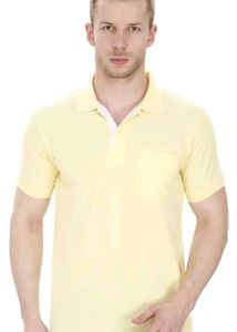 Vintage Yellow Polo Shirt
