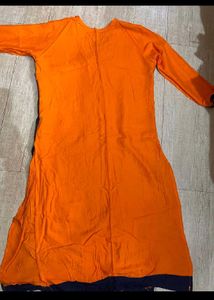 Orange Kurta/Kurti