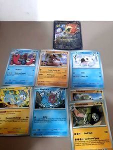 Set Of 8 Pokemon Cards (With 1 Black-gold Card)