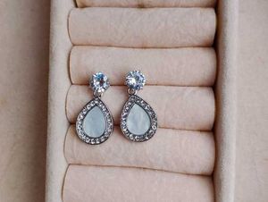 Elegant Teardrop Rhinestone Earrings