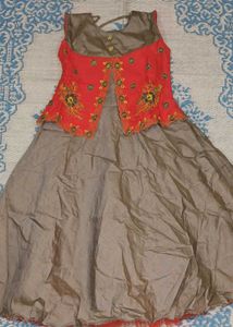 Embroidered Dress & Jacket