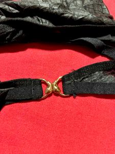 Black Sexy Thong S/M – Butterfly Hook Design