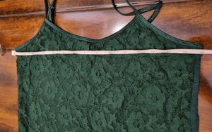 Green Lace Cami Size 12
