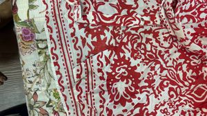 Red &amp; White Kurta
