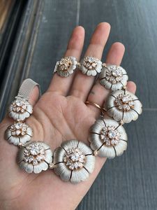 Floral Diamond Necklace