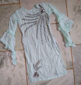 Mint Green Kurta Set