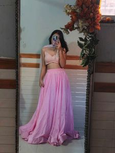 Baby Pink Lehenga / Soft Girl Outfit