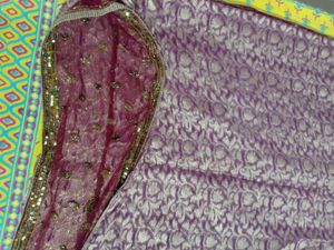 Brasso And Net Partywear Saree