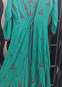 Gown With Long Coat