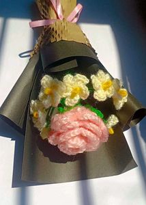 Crochet Rose🌹  Bouquet💐 - Handmade
