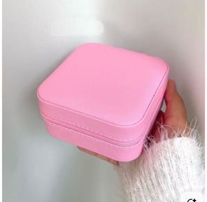Pink Jewellery Organiser Box