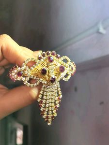 Hair Clip with Rhinestones
