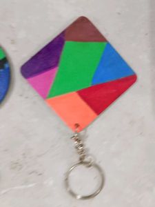 Handmade Tropical Keychain