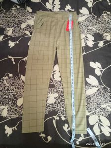 Checkered Casual Pants