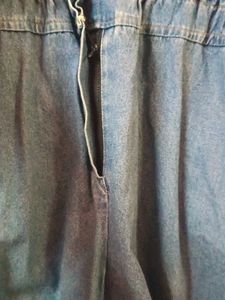 Denim Short Sleeve Romper