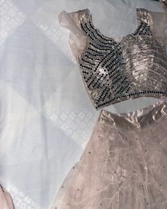 Mirror Work Lehenga Choli (New)