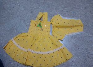 Frock set for newborn baby girl