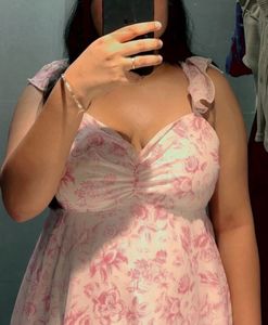 Floral Ruffle Mini Dress