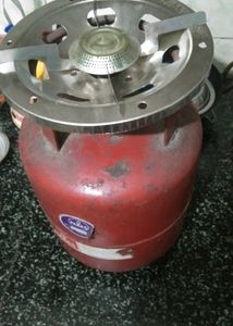 5 Kg Cylinder With New Gas Burner And Regulator