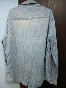 VINTAGE Denim Shirt - Casual Style