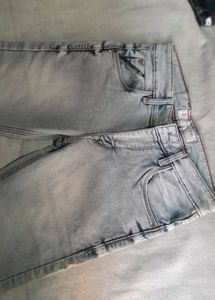 Light Wash Denim Shorts