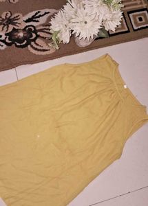 A Line Sleeveless Top Casual Fit