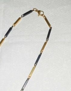 Stylish Gold &amp; Black Chain