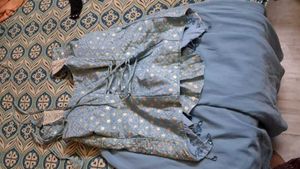 Elegant Blue Party Wear Set