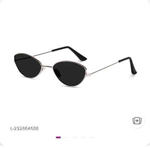 Silver Frame Cat Eye Sunglasses