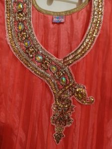 Short Frok Beautiful Gajri Color
