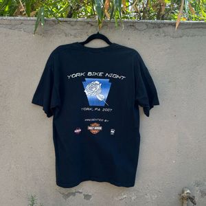 Vintage York Bike Night Tee
