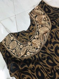 Black Beautiful Kurti