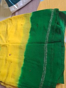 Nazmin Chiffon Sari ...With Chicken Work Blouse