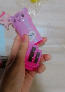 Stationery Set Of 12 Kawaii Cute Pink+Blue+Green
