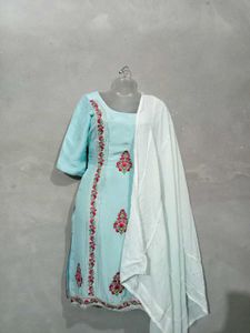 Silk Salwar Suit