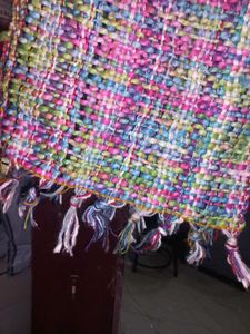 Colorful Woven Scarf🩷💛🧡❤️