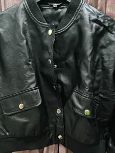 Stylish Black Leather Jacket